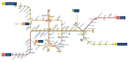 brüssel metro karte