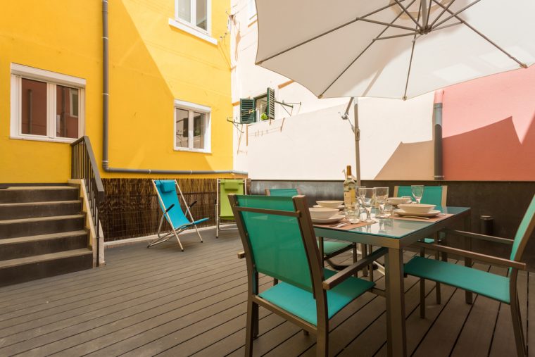 location appartement lisbonne avec terrasse