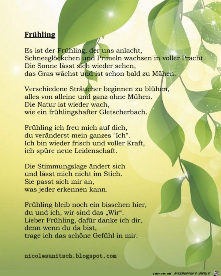 gedicht grün grün grün riecht im garten die luft