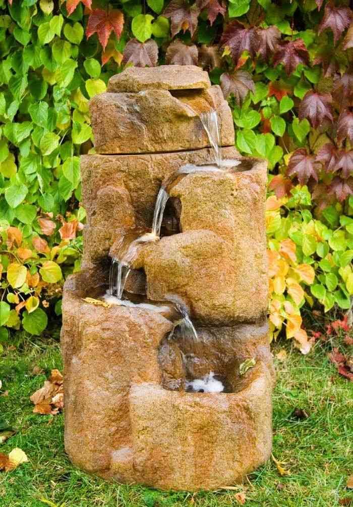 fabriquer une fontaine de jardin