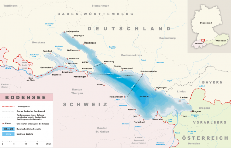 rhein bodensee karte