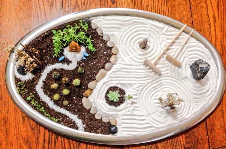 jardin zen miniature