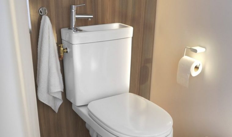 comment installer un lavabo dans les toilettes