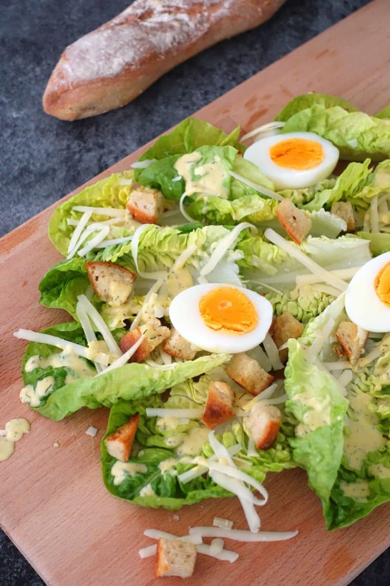 caesar salad vegetarisch