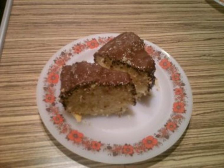 kokosnuss innerer kuchen