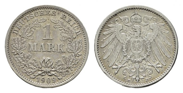 1 mark 1909 d