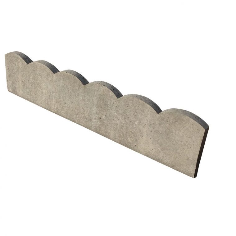 bordure de jardin beton 1m