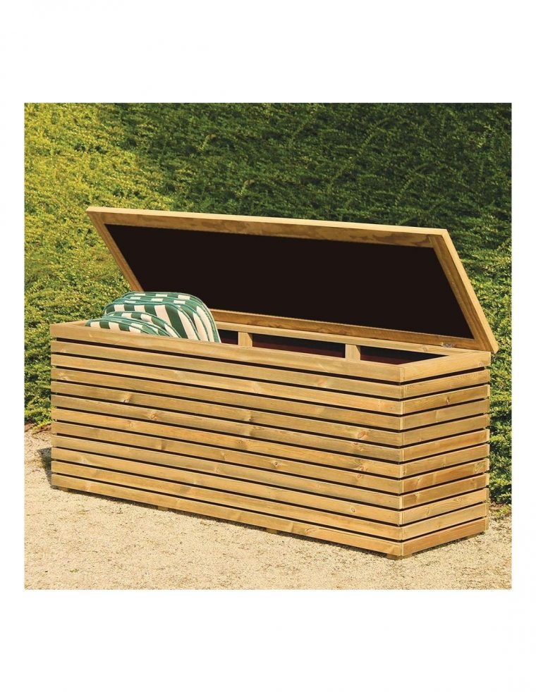 coffre de jardin en bois