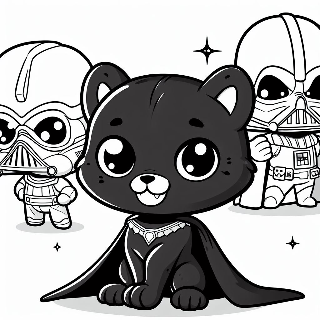 marvel black panther coloring pages