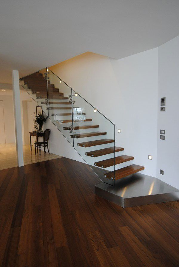 100 Escaliers Design Et Modernes : Plein D&amp;#039;Inspiration Rampe Et Garde tout Garde Corps Escalier Design 