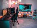 11 Desain Kamar Gaming Yang Bikin Kamu Makin Betah Di Rumah  Rumah123 intérieur Setup Gaming Chambre