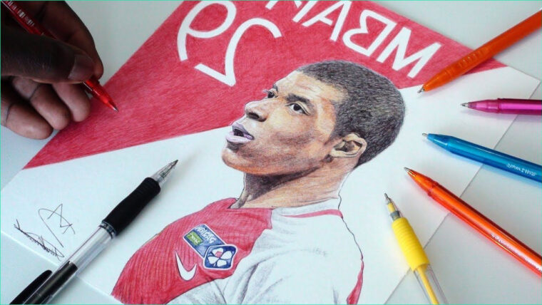 15 Nouveau De Mbappe Dessin Photos – Coloriage dedans Dessin Mbappe Facile tutoriel