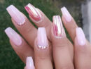 21 Trendiger Metallic-Nagel Entwürfe Zum Sofort Kopieren  Pink Nail destiné Idee Ongles Rose Fluo