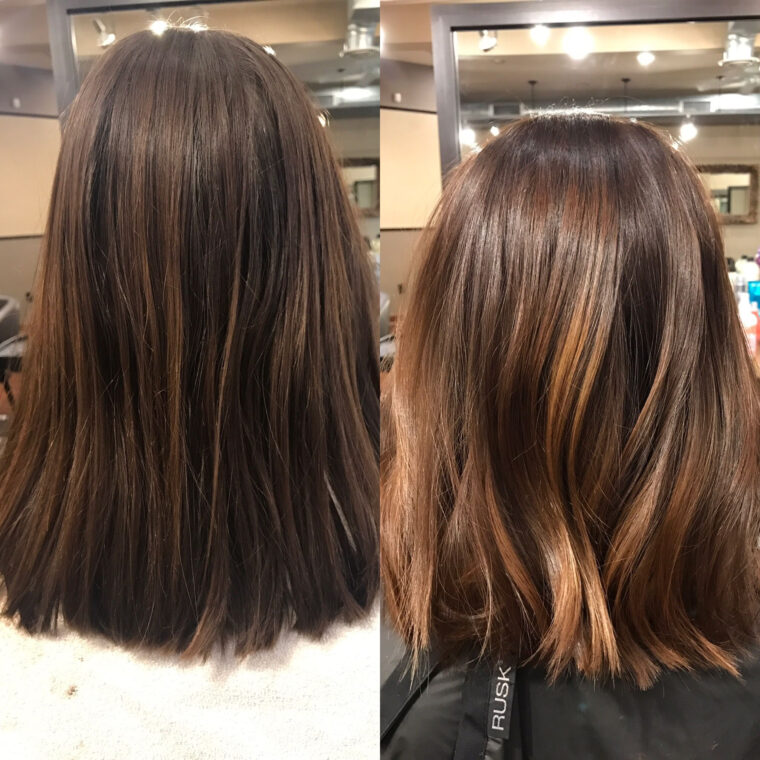 35+ Caramel Balayage Miel Sur Cheveux Bruns Avant Après Conception – E à Meche Sur Brune tutoriel