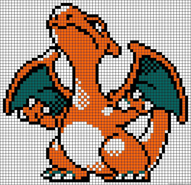 41 Ideas De Plantillas Pokemon Pokemon Dibujos Pixelados Dibujos En Images intérieur Pixel Pokémon Facile