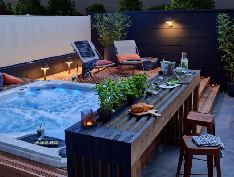 5 Accessoires Indispensables Pour Votre Spa D'Extérieur à Amenagement Terrasse Spa Exterieur