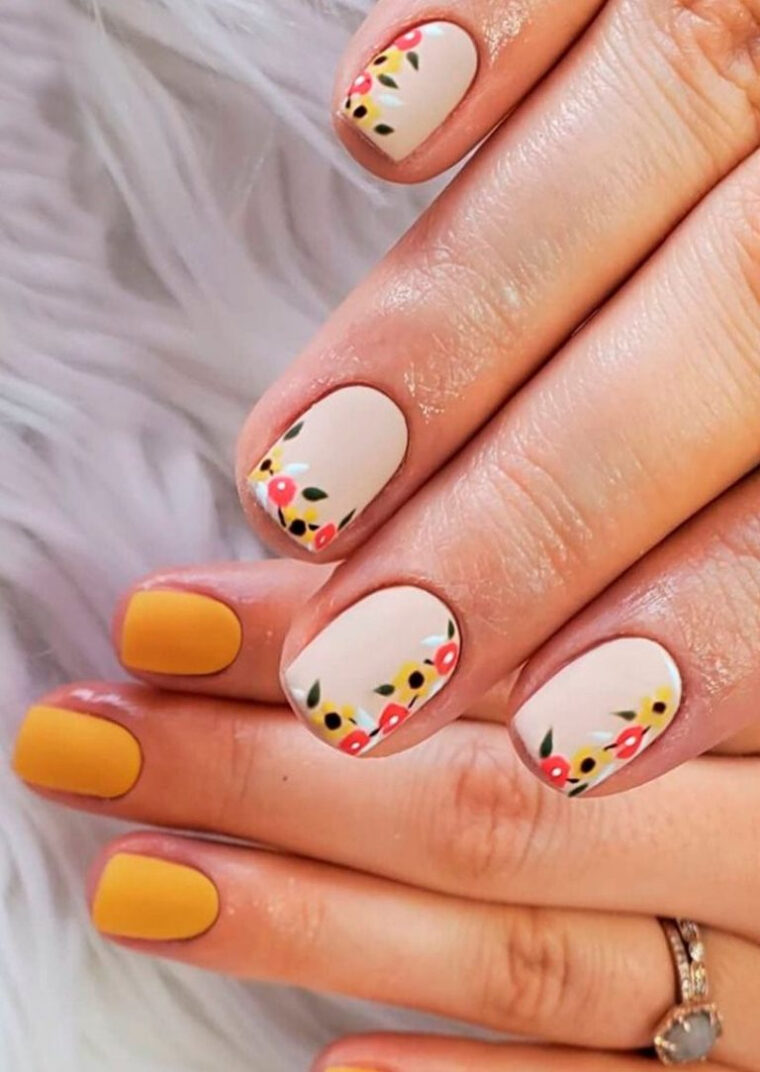 8 Tendances Chez Les Ongles Printemps 2022 – Manucure – Zenidees encequiconcerne Ongle Printemps 2023 tutoriel