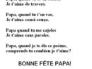 Adindaaa: Poeme Pour Fete Des Papa avec Poemes Pour Papa intéressant