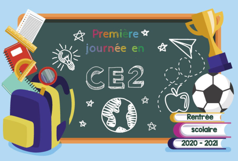 Affiches "Premier Jour D'École" À Imprimer – Panneau De Rentrée pour Mon Premier Jour En Grande Section 2023 2024