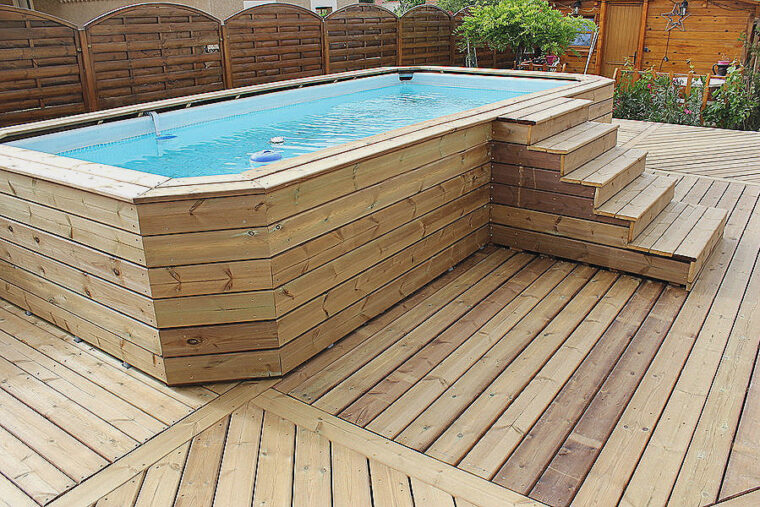 Amenagement Piscine Tubulaire Intex serapportantà Aménagement Piscine Hors Sol fascinant