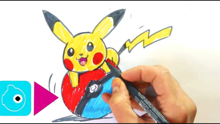 Apprendre À Dessiner Un Pokemon – Comment Dessiner Pikachu – dedans Dessin Facile Pikachu génial