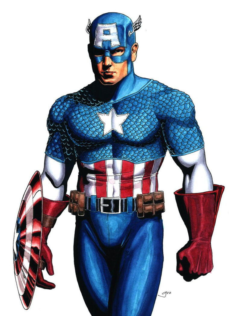 Belle Coloriage De Capitaine America A Imprimer  Meilleur Coloriage intérieur Dessin Capitaine America