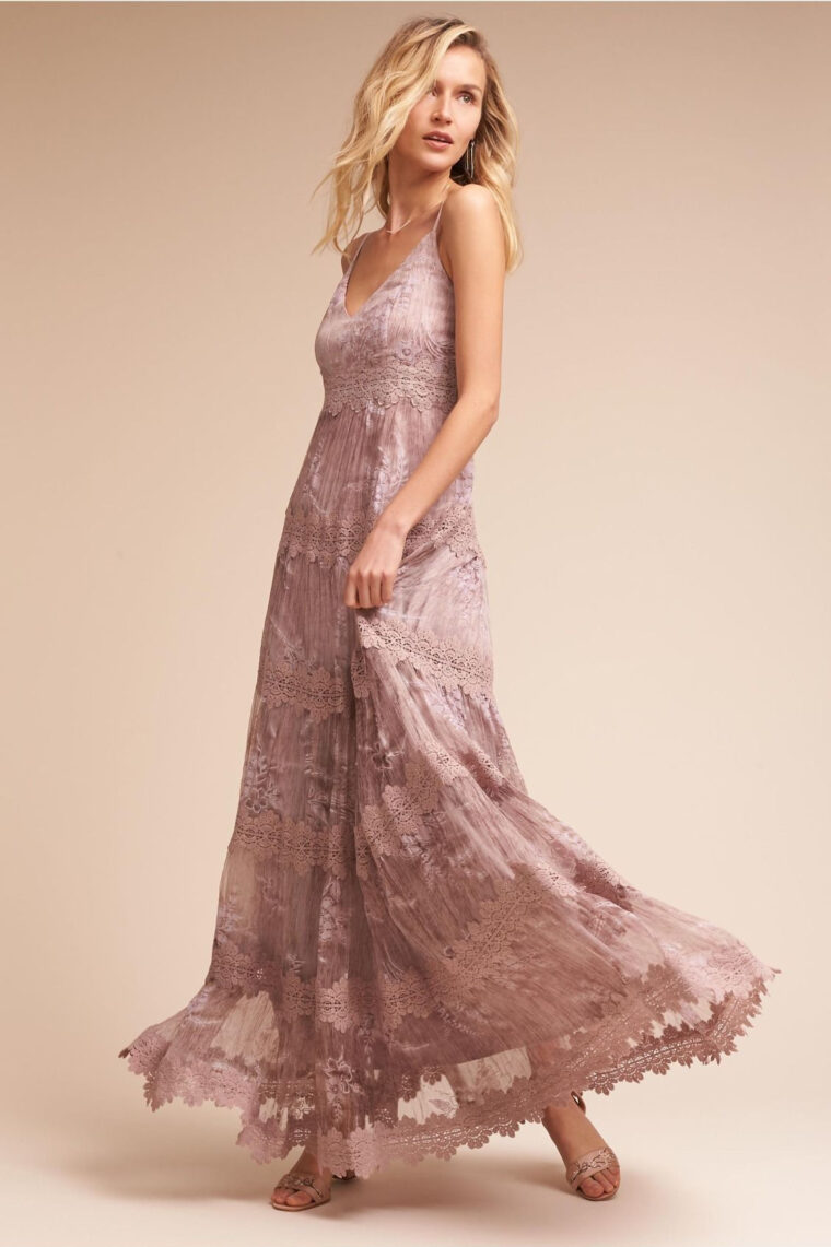 Boho Maids  Joni Dress From Bhldn  Bhldn Bridesmaid Dresses, Dresses destiné Robe Mere De La Mariee Boheme Chic intéressant