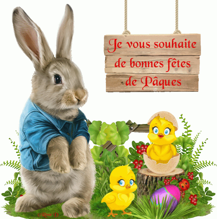 Bon Week End De Paques avec Gif Animés Joyeuses Paques