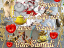 Bonjour Le Café Est Servi. Bisous Bon Samedi !  Bonjour Samedi intérieur Image Bonjour Bisous