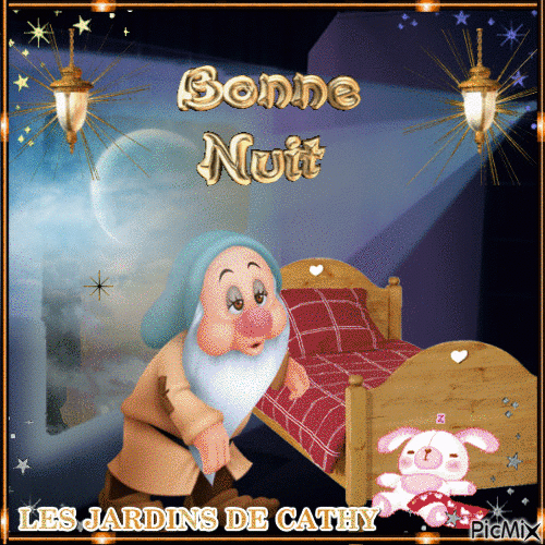 Bonne Nuit - Free Animated Gif - Picmix destiné Belle Nuit Gif 