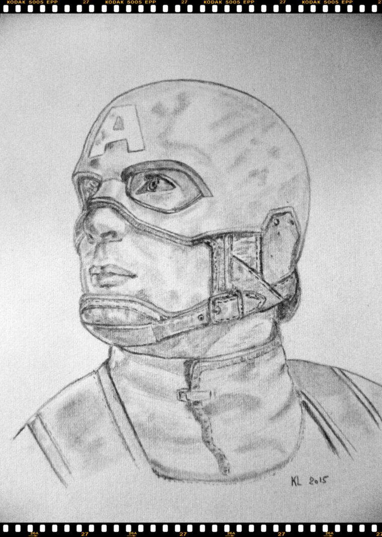 Captain América à Dessin Captain America