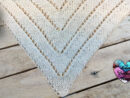 Châle Triangles: Tutoriel Au Tricot, Présenté Par Lidia Crochet Tricot pour Modele De Chale Aux Aiguilles Gratuit