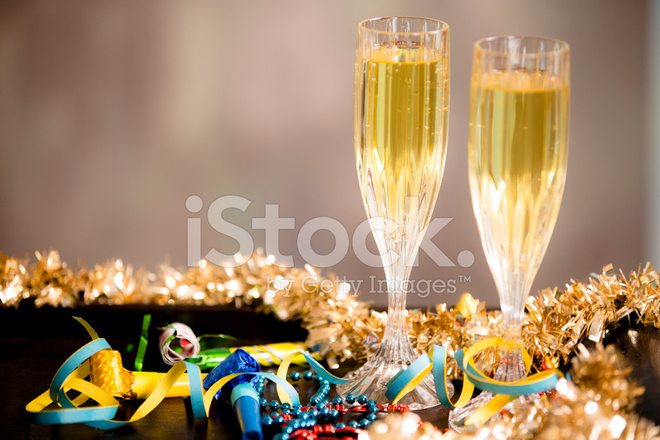 Champagne Fête Du Nouvel An Partie Photos - Freeimages destiné Décorations Nouvel An tutoriel