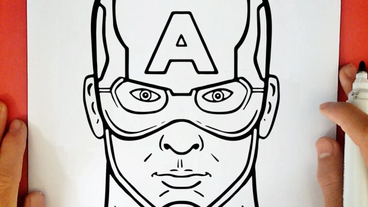 Comment Dessiner Captain America – à Dessin Captain America intéressant