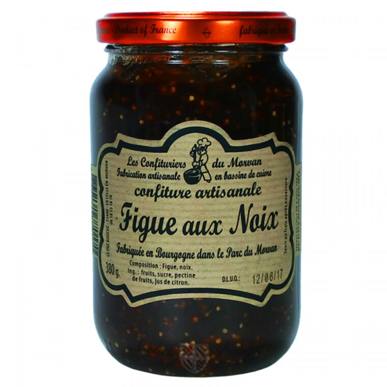 Confiture Figue Aux Noix 380G Confiturier Du Morvan – Saveurs De à Confiture De Noix génial