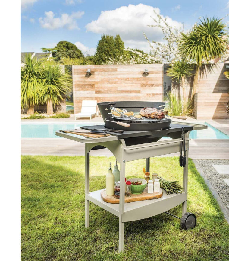 Cuisine Extérieure, Cuisine D'Été, Mobilier Et Appareils De Cuisson pour Cuisine D'Été Avec Barbecue