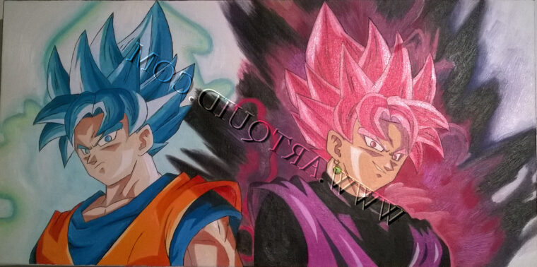 Dessin De Manga: Dessin Manga Dragon Ball Goku encequiconcerne Dessin Dragon Ball Z En Couleur