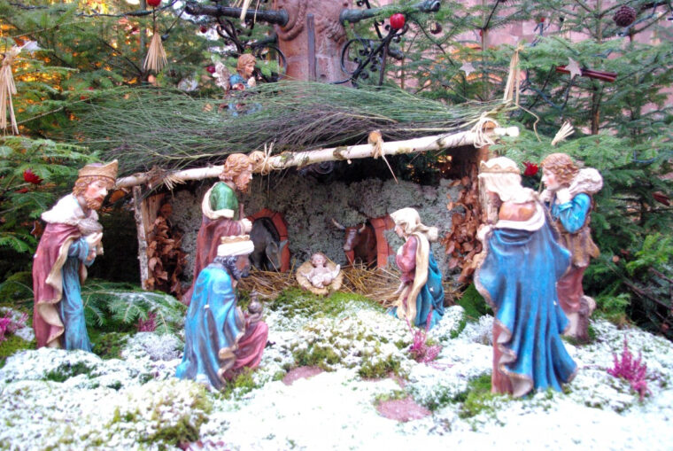 D'Où Vient La Tradition De La Crèche De Noël ? – Mon Grand Est à Activité Noel Creche