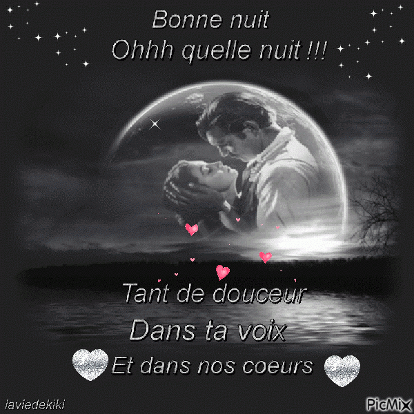 Douce Soirée Bonne Nuit.bisous destiné Bonne Nuit Mon Coeur Gif tutoriel 