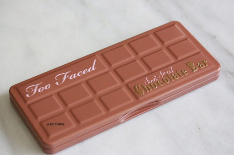 Dress Yourself Happy By Serein: Too Faced Semi Sweet Chocolate Bar concernant Candy Bar Palette intéressant