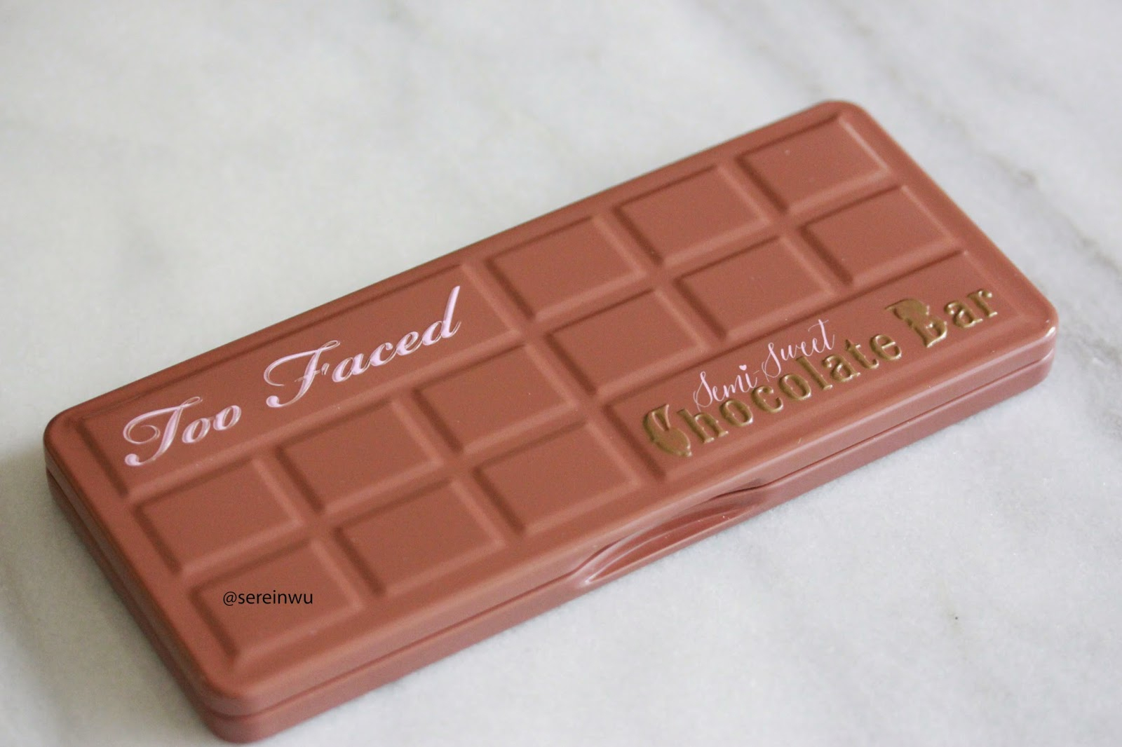 Dress Yourself Happy By Serein: Too Faced Semi Sweet Chocolate Bar concernant Candy Bar Palette intéressant