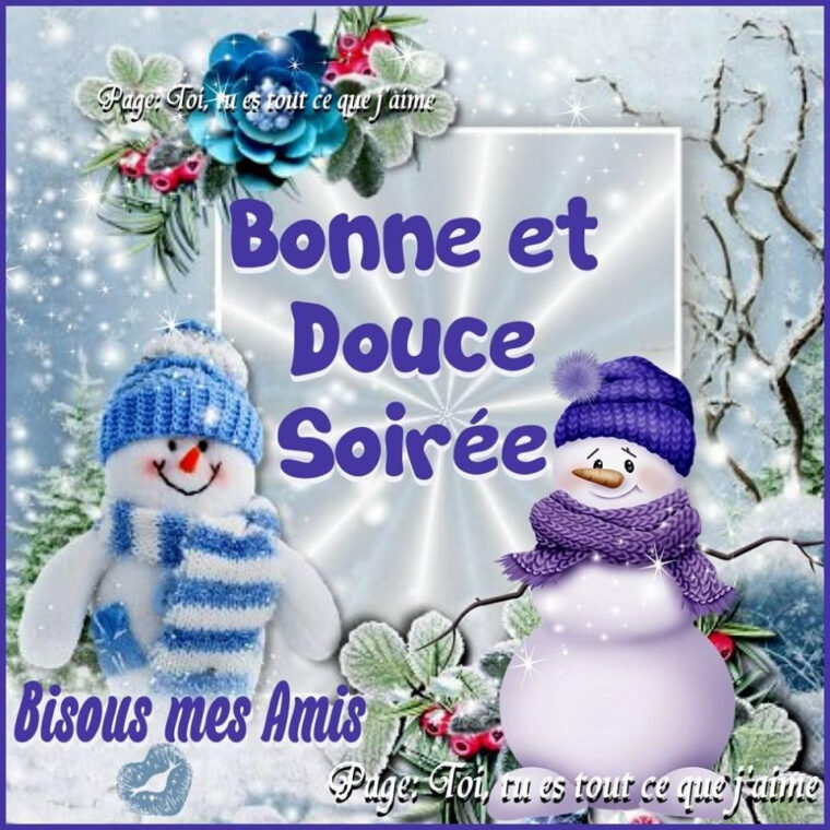 ᐅ 185 Bonne Soirée Images, Photos Et Illustrations Pour Facebook tout Bonne Soirée Et Bonne Nuit Bisous tutoriel