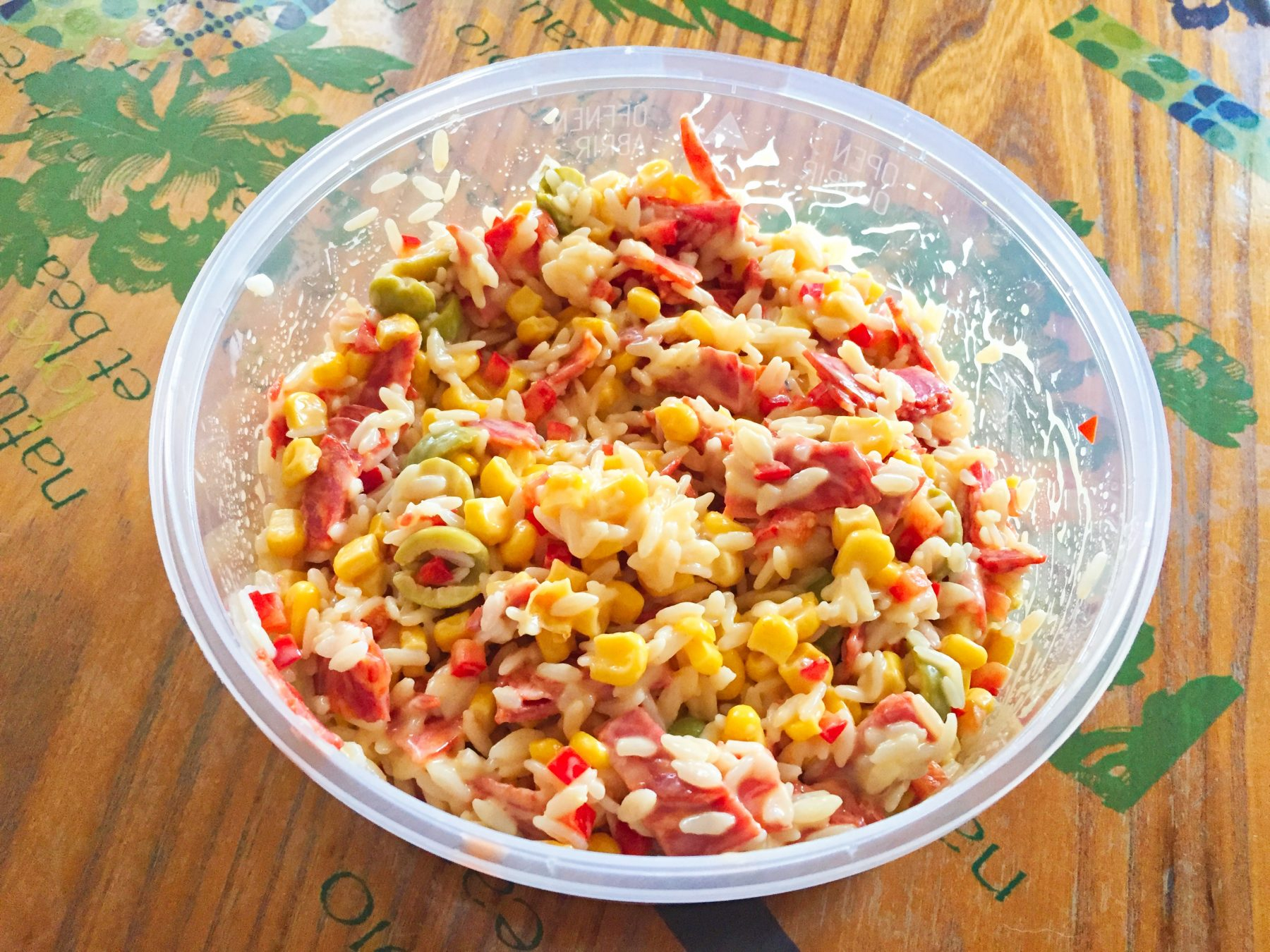 ♨ Recette De Salade De Riz Au Chorizo  Cuisine Blog encequiconcerne Salade De Riz Antillaise vous pouvez essayer 