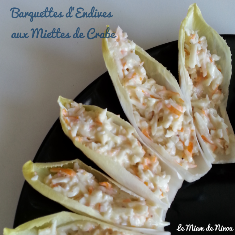 Endives Aux Miettes Crabes  Recette, Recettes De Cuisine, Recette à Endives Apéro Boursin tutoriel