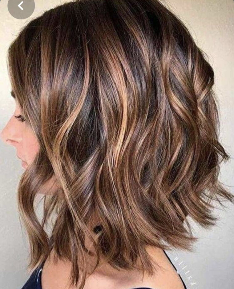 Épinglé Par Dawn Covert Sur Fall  Balayage Caramel Cheveux Courts dedans Meche Sur Brune tutoriel