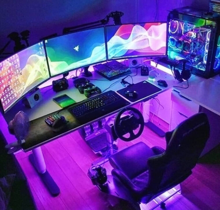 Épinglé Sur Mimpi avec Setup Gaming Chambre fascinant