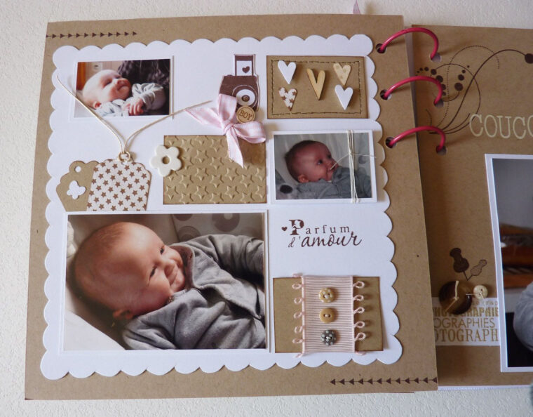 Épinglé Sur Scrapbooking encequiconcerne Idée Scrapbooking Débutant intéressant