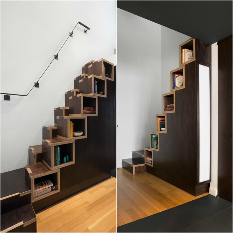 Escalier Gain De Place -Premier Pas Vers Aménagement Petit Espace avec Escalier Pour Mezzanine intéressant 