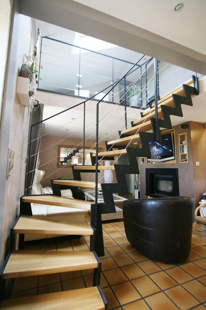 Escalier Mezzanine : Sélection Des Plus Beaux Modèles  Escalier avec Escalier Pour Mezzanine 