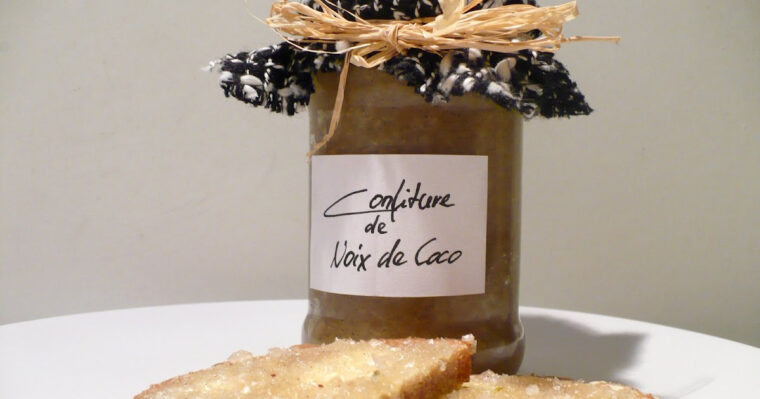 Essen Aus Engelchens Küche: Recette Réunionnaise: Confiture De Noix De Coco pour Confiture De Noix génial